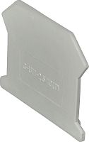 Заглушка торцеваяTekfor G-UT1-16 для UT1 16мм2 серый картинка 